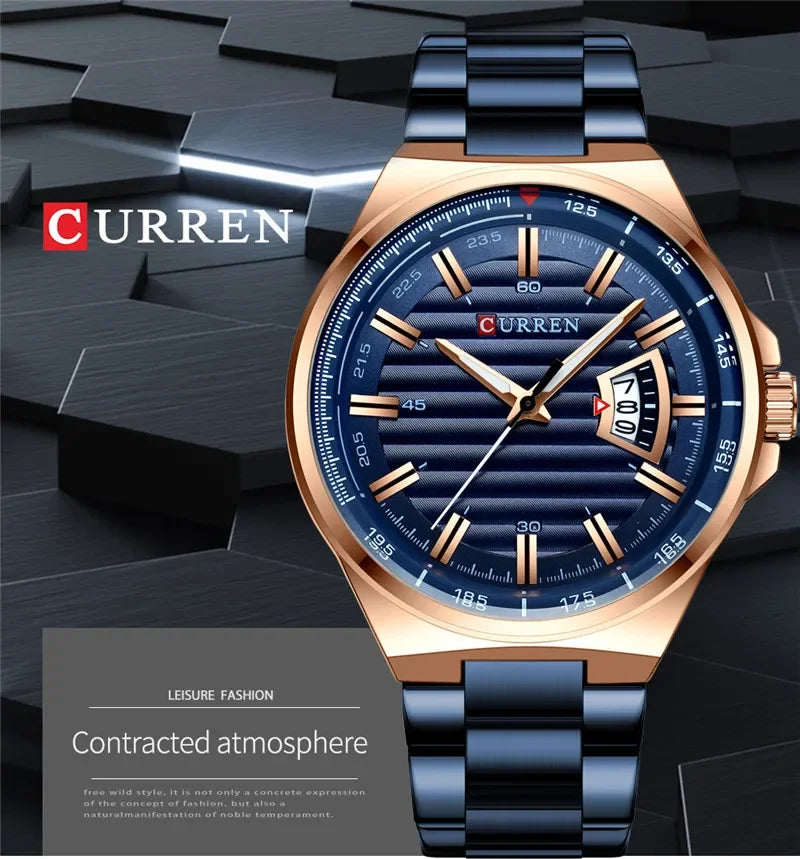 CURREN Men Watch 8375